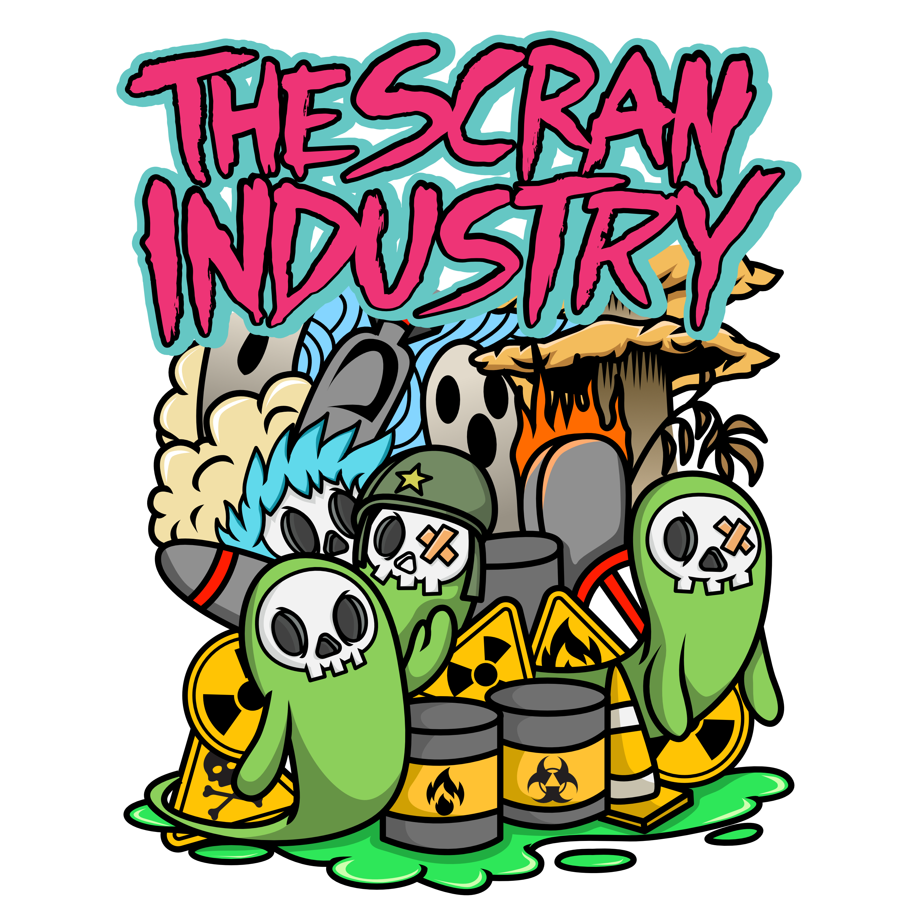 Punkrock Band - The Scran Industry